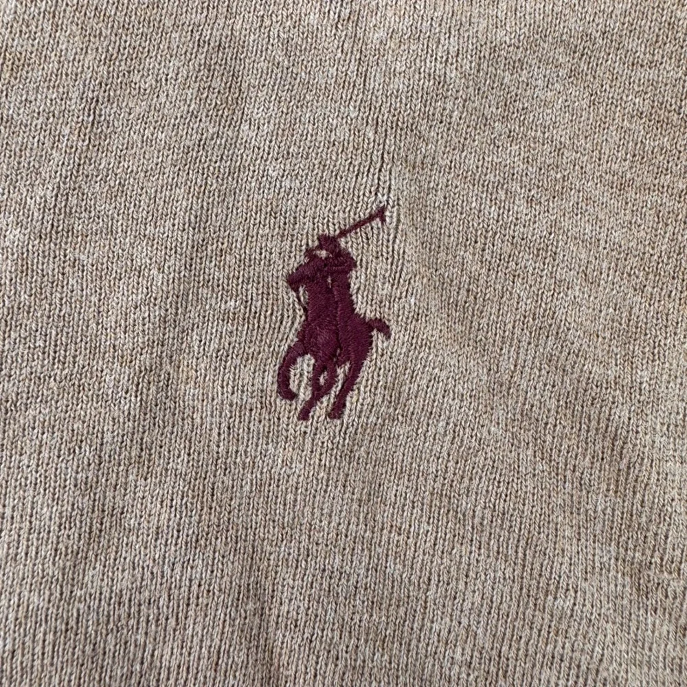 Polo Ralph Lauren Sweater Vest Mens XL Brown Pima Cotton V-Neck Pony Logo